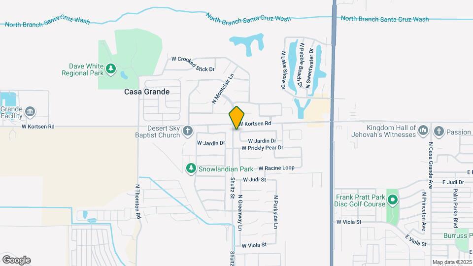 678 W Kingman Loop Map and Location Details