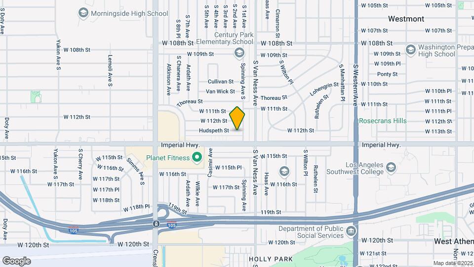 2314 Hudspeth St Mapa y Detalles de la Ubicación