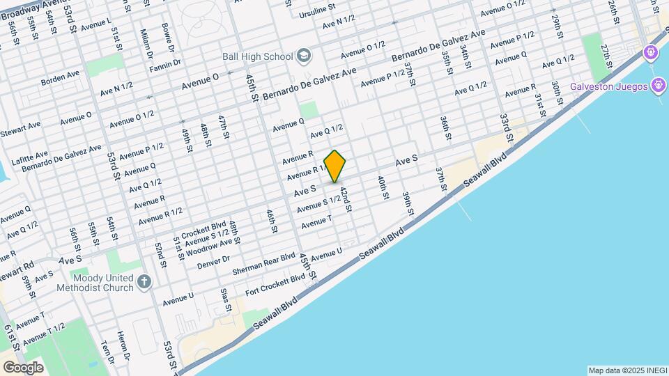 4215 Avenue S Map and Location Details