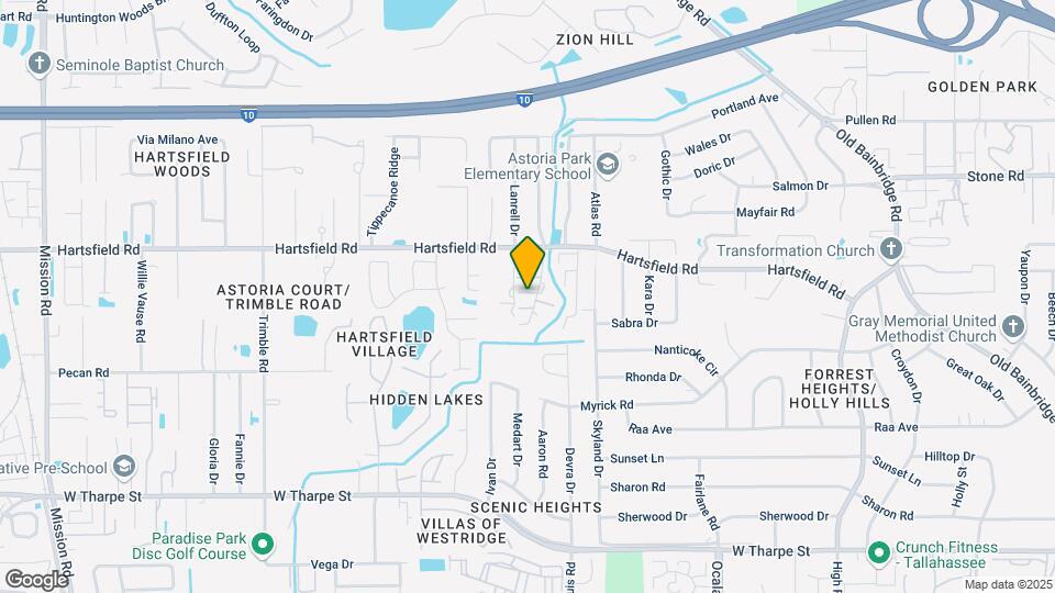 2316 Hartsfield Way Map and Location Details