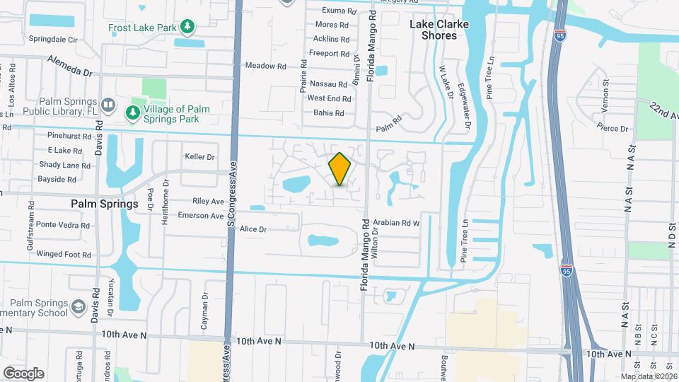 198 Lake Arbor Dr Map and Location Details