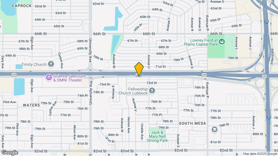 2115 S Loop 289 Map and Location Details