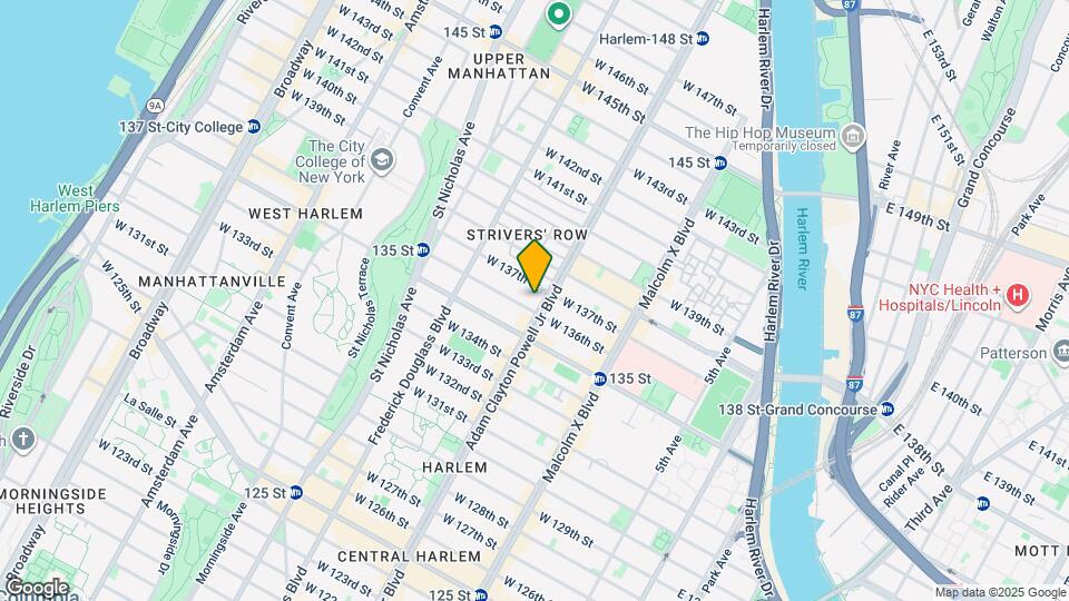 2322 Adam Clayton Powell Blvd Map and Location Details