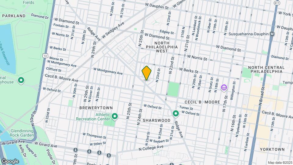 1729 N 24th St Map and Location Details