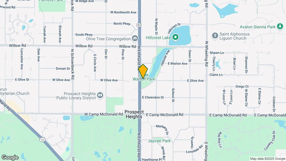 165 E North Ave, Unit 2 Map and Location Details