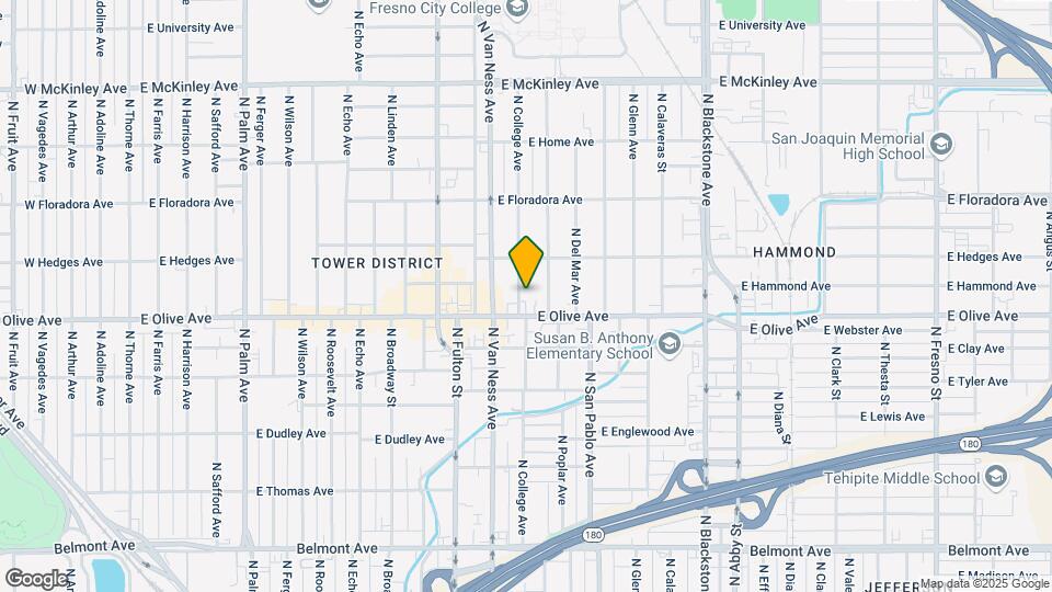 1230 N College Ave Map and Location Details