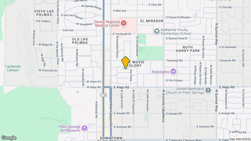 400 E Valmonte Norte Map and Location Details