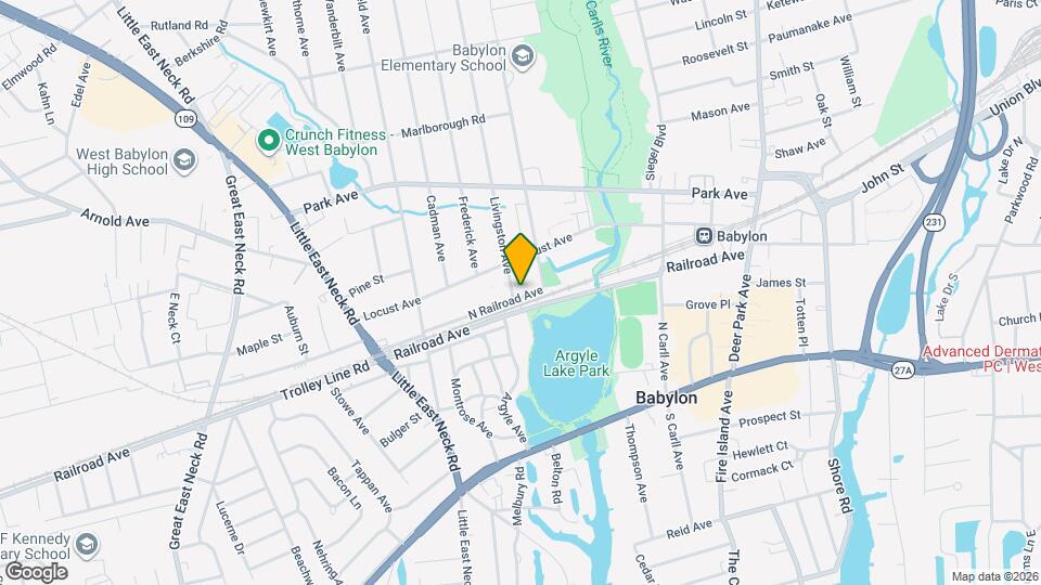 99 N Railroad Ave Map and Location Details