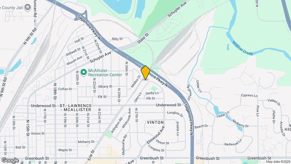 2142 Ulen Ln Mapa y Detalles de la Ubicación