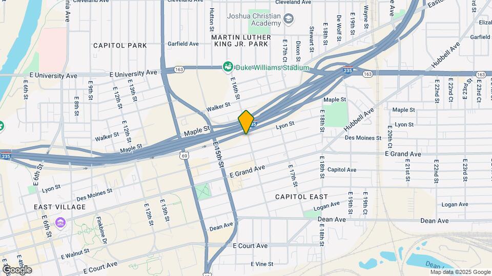620 E 16th St Mapa y Detalles de la Ubicación