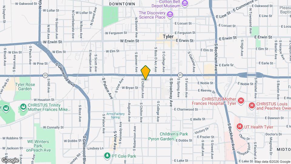 420 S Chilton Ave Map and Location Details