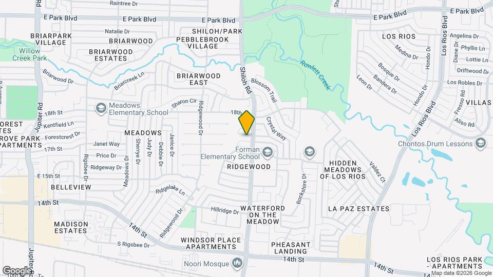 3513 Bellwood Cir Map and Location Details