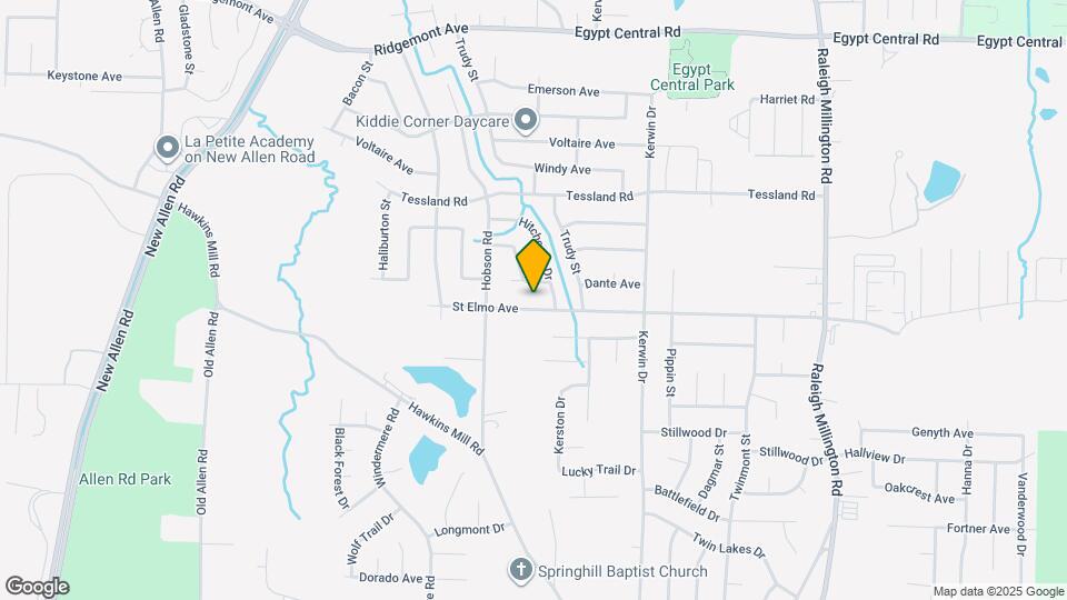 3796 St Elmo Ave Map and Location Details