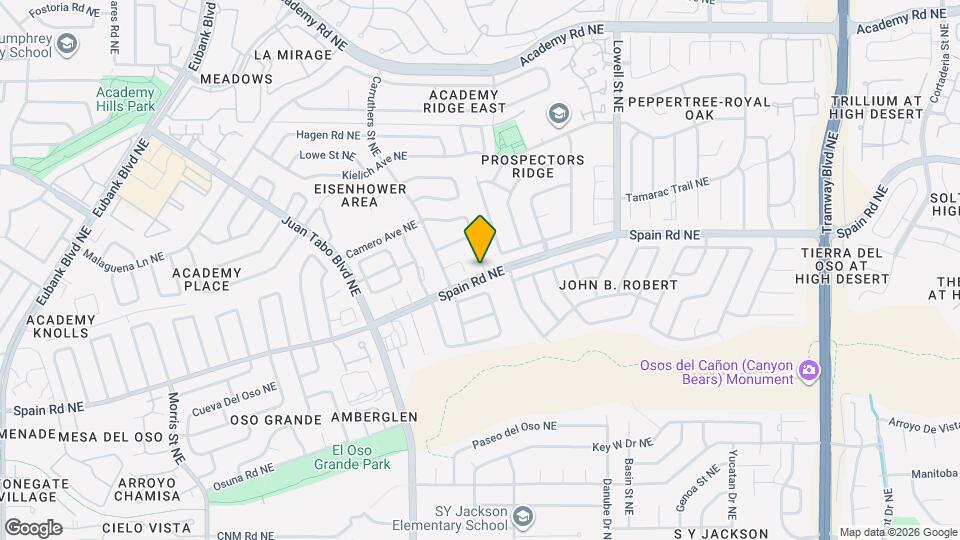 5401 Luttrell Ct NE Map and Location Details