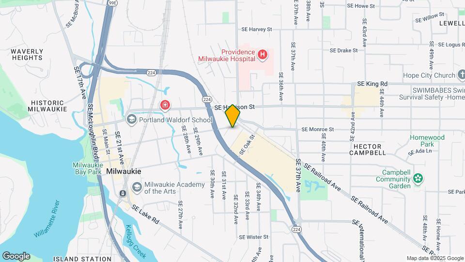 10850 SE Penzance St Map and Location Details