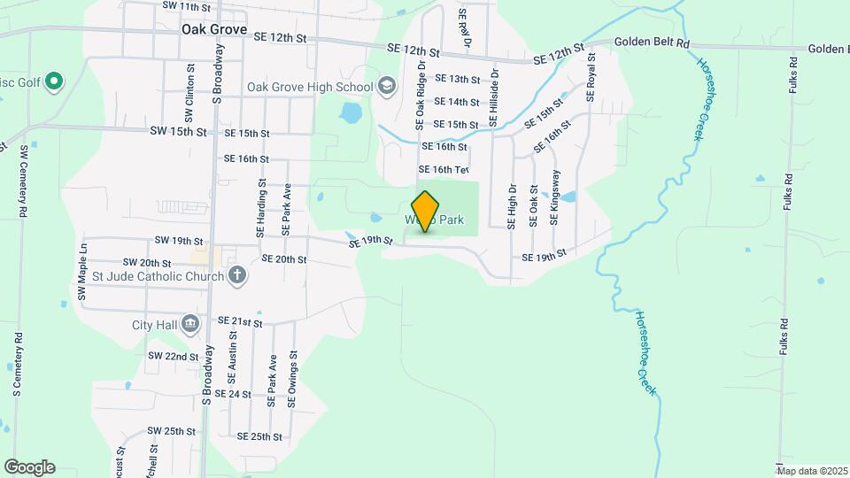 806 SE 19th St Map and Location Details