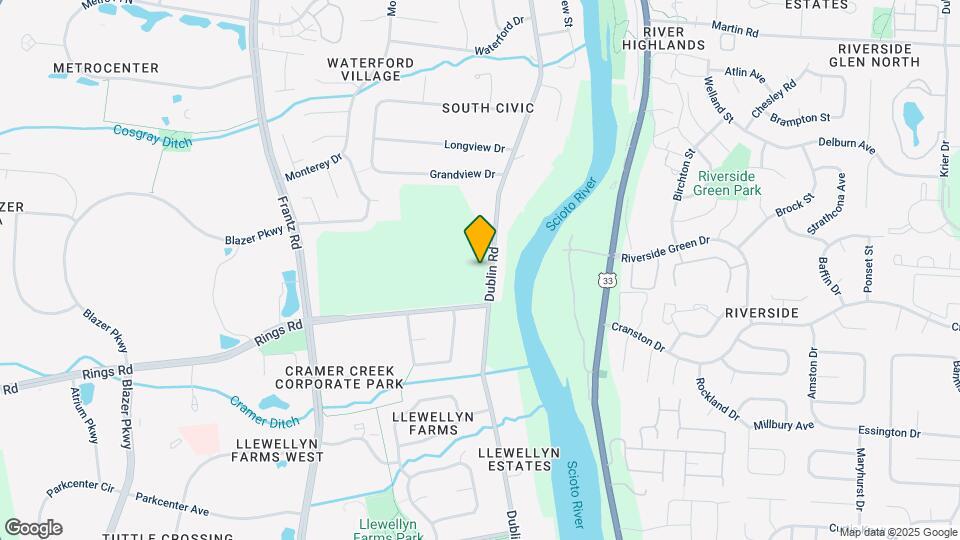 5895 Dublin Rd Map and Location Details
