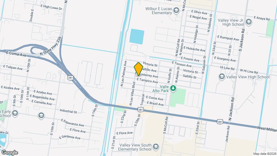 2205 Tampico St Map and Location Details