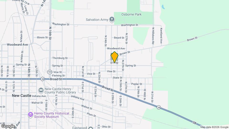 2518 Spring St Map and Location Details