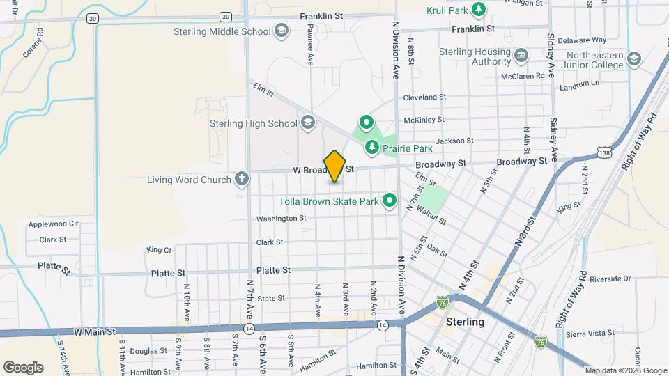306 Jefferson St Map and Location Details