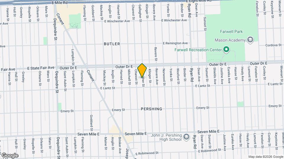 19657 Gallagher St Map and Location Details