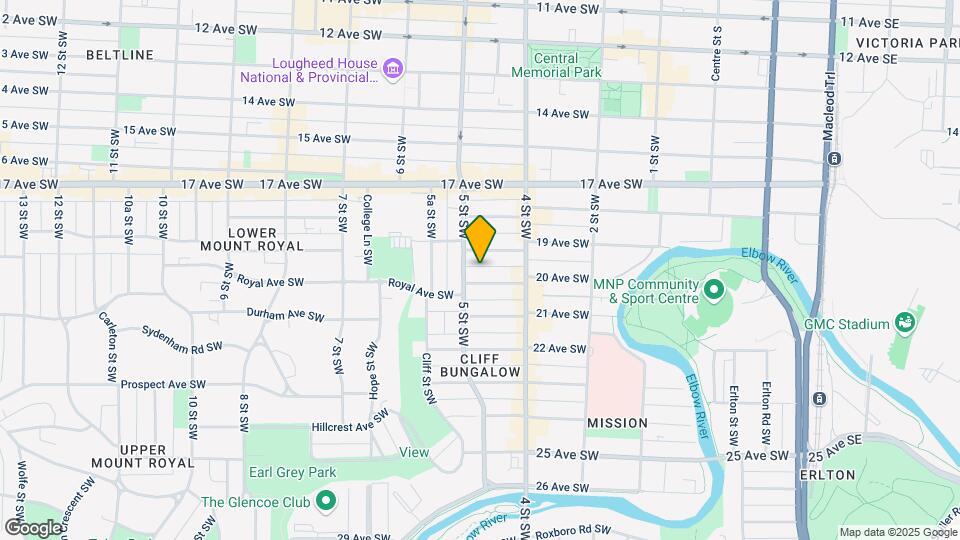536 20th Ave SW Map and Location Details