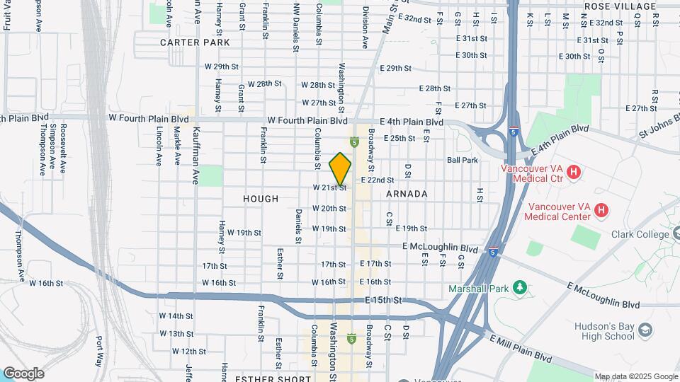 2017 Washington St Mapa y Detalles de la Ubicación