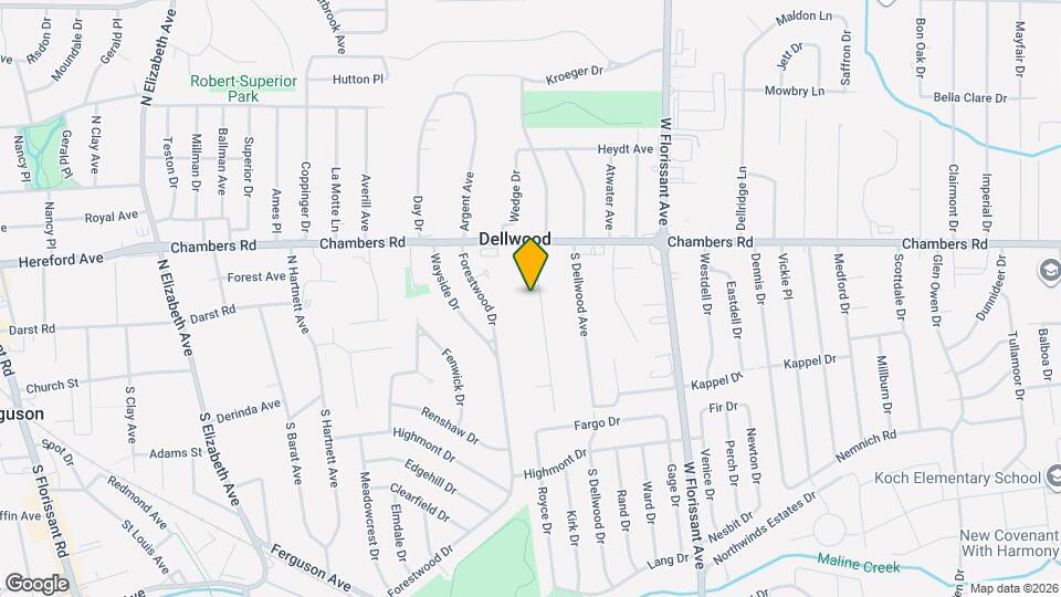 21 S Schlueter Ave Map and Location Details