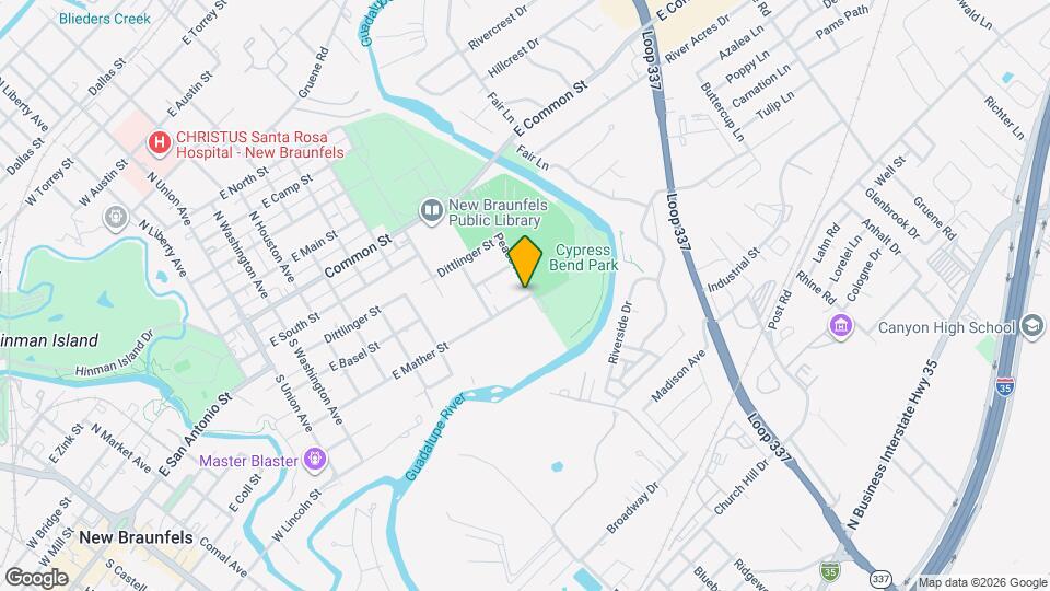 893 E Mather St Map and Location Details