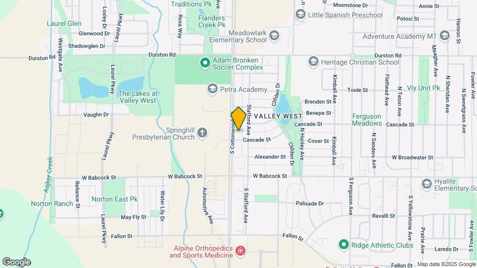 226 N Cottonwood Rd, Unit 226 N Cottonwood Map and Location Details
