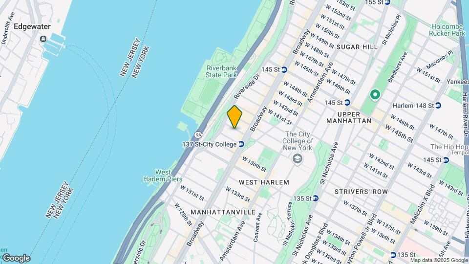 616 W 138th St Map and Location Details