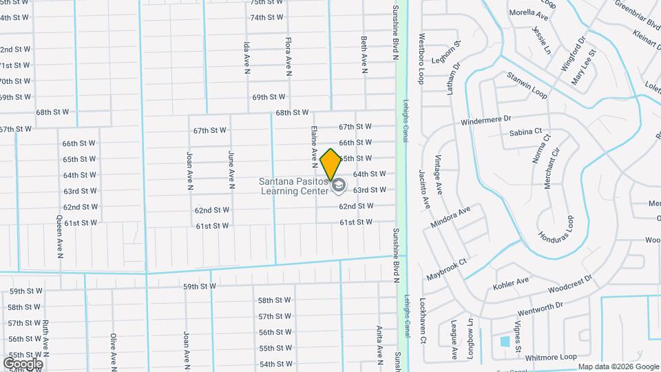 2612 63rd St W Map and Location Details