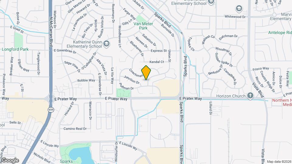 1045 Union St Mapa y Detalles de la Ubicación