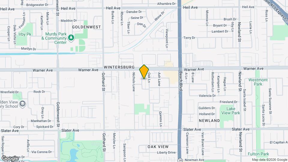 17092 Emerald Ln, Unit D Map and Location Details