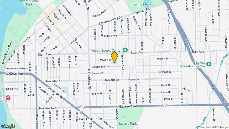 1319 Greenwood Ave Mapa y Detalles de la Ubicación