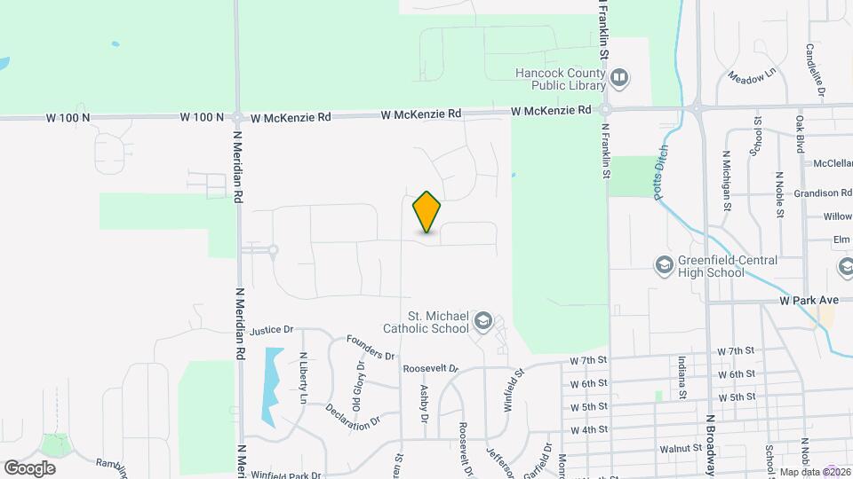 1658 Fairmount Dr Map and Location Details
