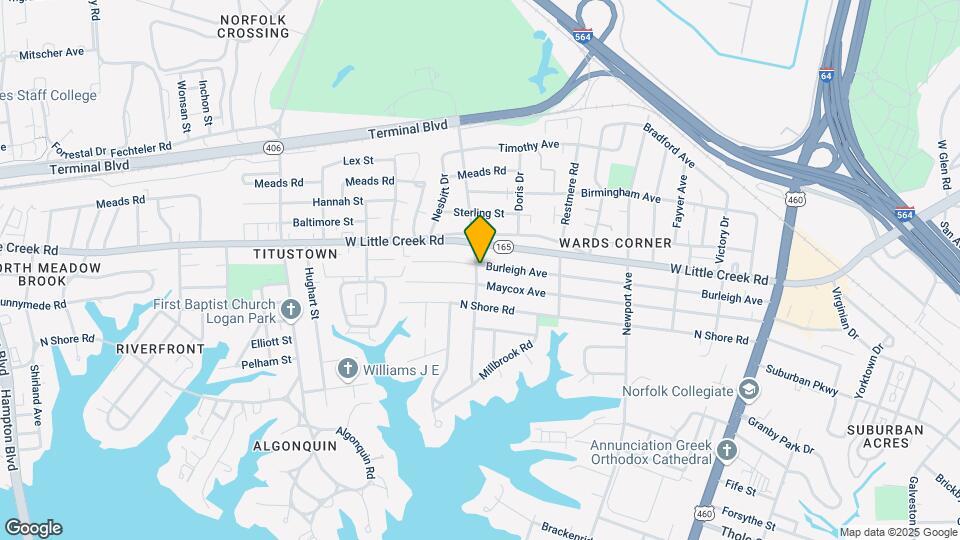 531 Burleigh Ave, Unit #2 Map and Location Details
