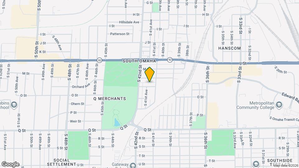 4120 Orchard Ave Map and Location Details