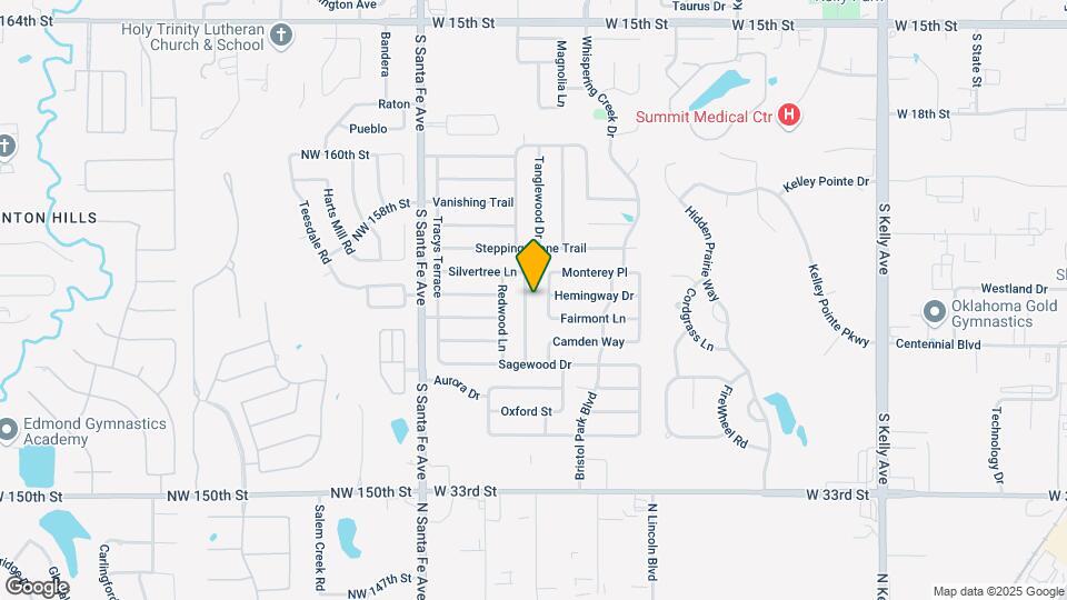 2508 Clover Glen Dr Map and Location Details