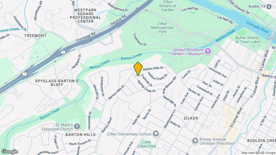 2502 Spring Creek Dr Map and Location Details