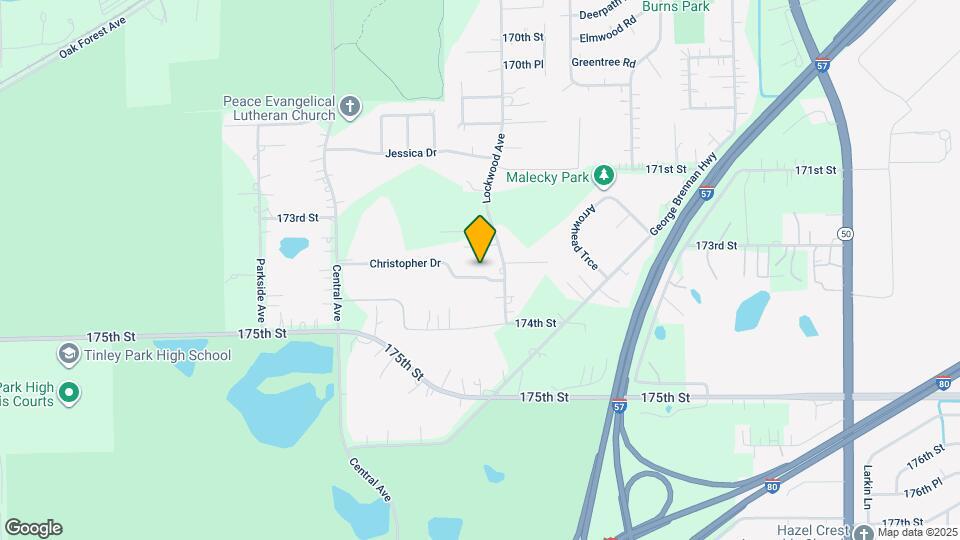 5320 Christopher Dr Map and Location Details