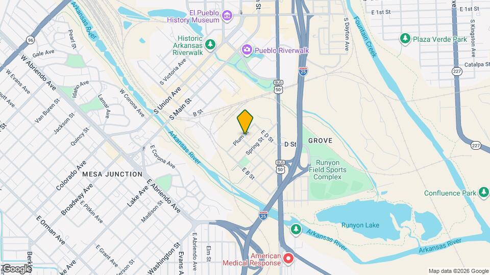 226 Plum St Map and Location Details