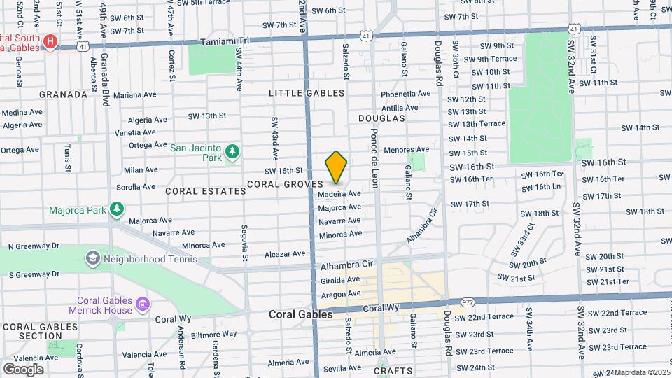 301-335 Madeira Ave Mapa y Detalles de la Ubicación