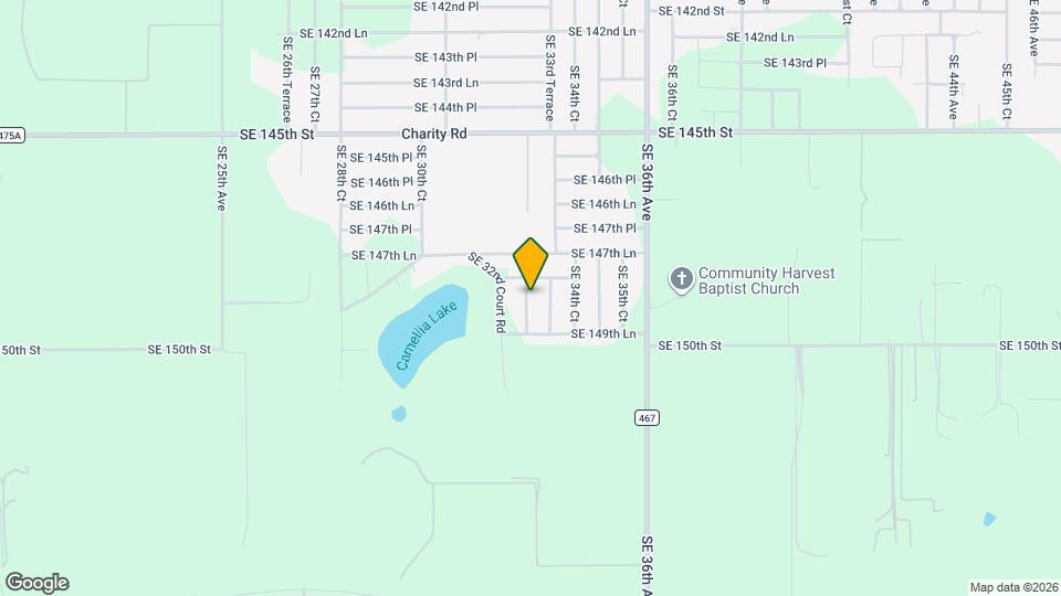 14857 SE 32nd Terrace Map and Location Details