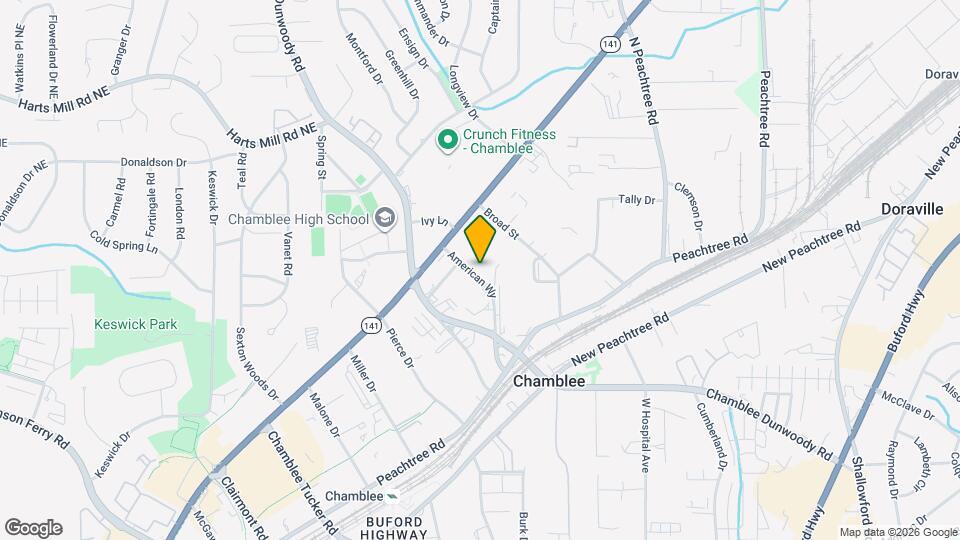 2124 American Wy Mapa y Detalles de la Ubicación