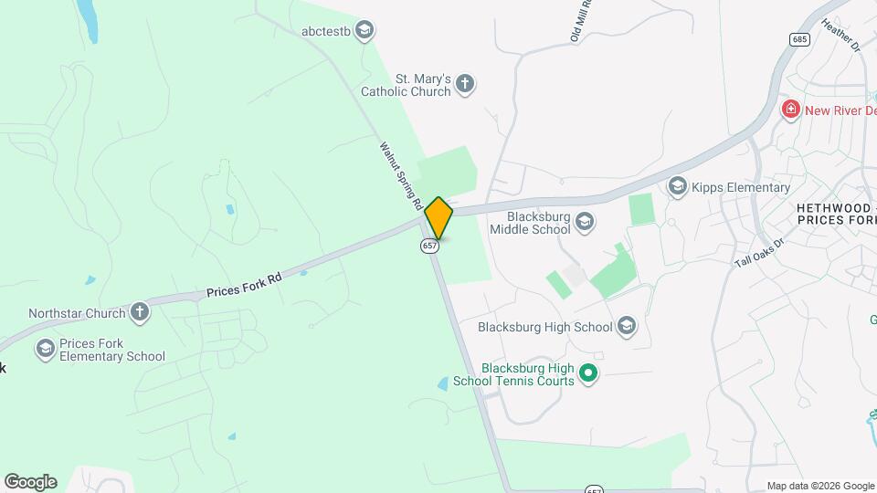 2416 Merrimac Rd Map and Location Details