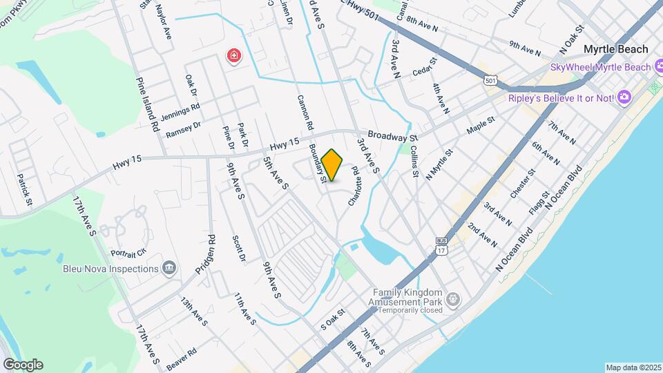 738 Columbia Dr Map and Location Details