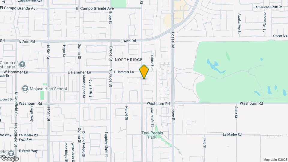 5319 Wally St Map and Location Details