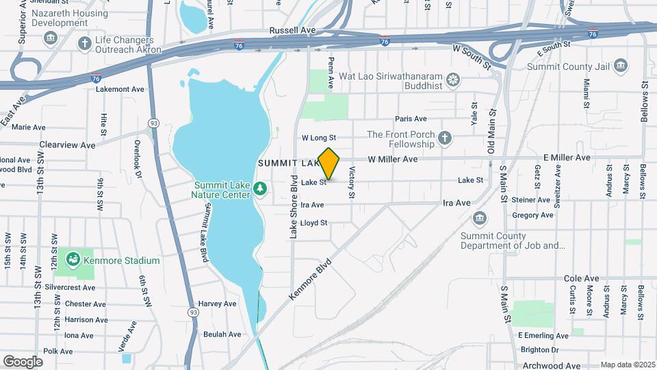 280 Lake St Map and Location Details