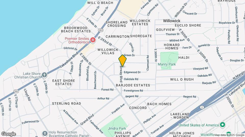 443 Fairway Blvd Map and Location Details